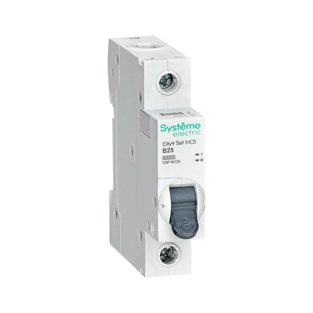 Изображение товара Автоматический выключатель Systeme Electric B 25А 1P 6kA 230В