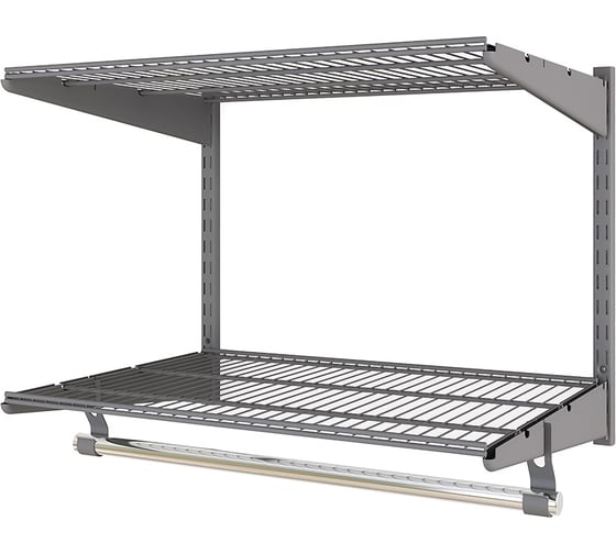 Изображение товара Комплект гардеробной системы Larvij прихожая, серый LWK406GA