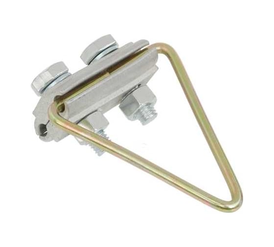 Изображение товара Поддерживающий зажим NIKOMAX для кабеля типа "8", диаметр троса 4 - 8 мм, 2 кн, NMF-AL-SMS-2-2