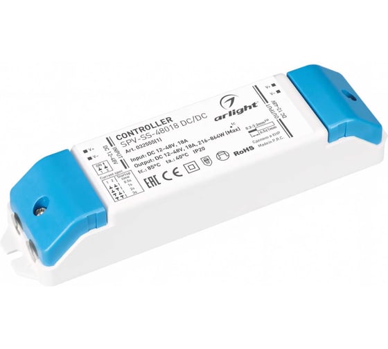 Изображение товара Контроллер плавного включения Arlight SPV-SS-48018 DC/DC 1шт 032555(1)