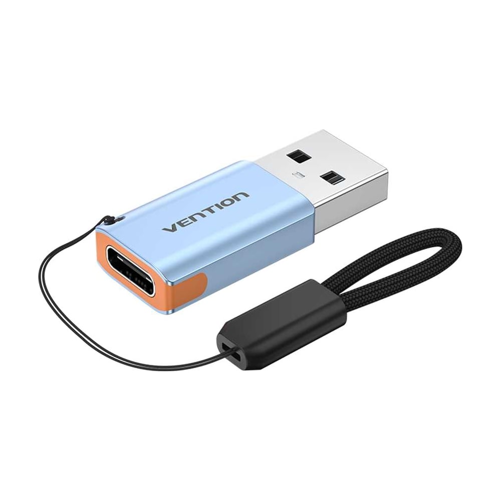 Изображение товара Адаптер-переходник VENTION OTG USB 3.1 AM/CF CUAH0 USB-C/USB-A серебро