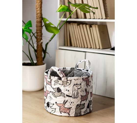 Изображение товара Корзина Bath Plus cute puppy 35x30 см SBM-203