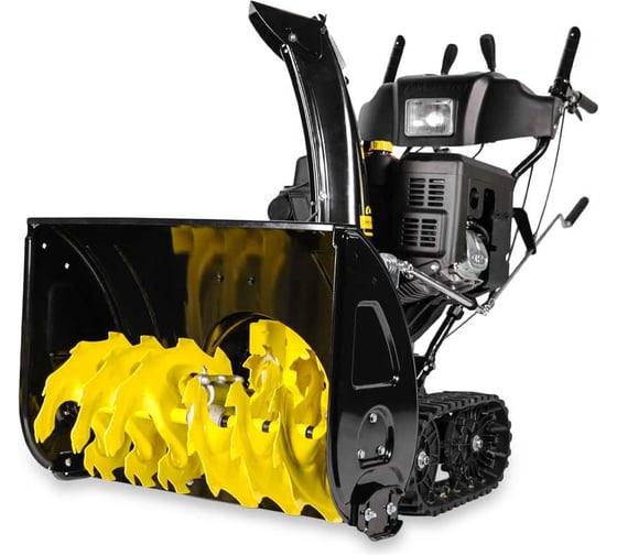 Изображение товара Снегоотбрасыватель Champion 12 л.с., 70 см, 6F/2R, гусеницы, 5.5 л, 123.5 кг, эл.старт, фара, обогрев, зимний двигатель STT1171E