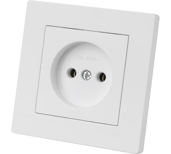 Изображение товара Розетка TDM ELECTRIC 2п 10А 250В белая "сенеж" SQ1816-0030