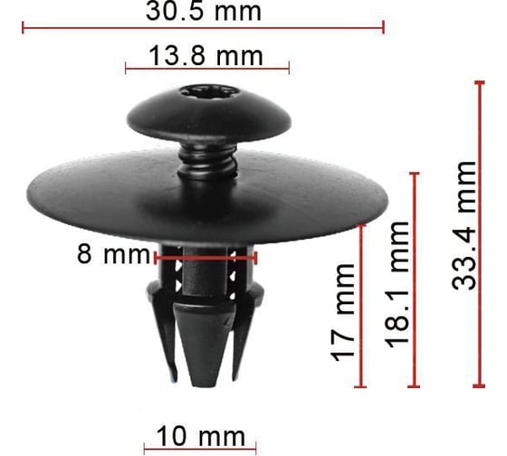 Изображение товара Крепеж Avers 10 шт. A0019900192-10