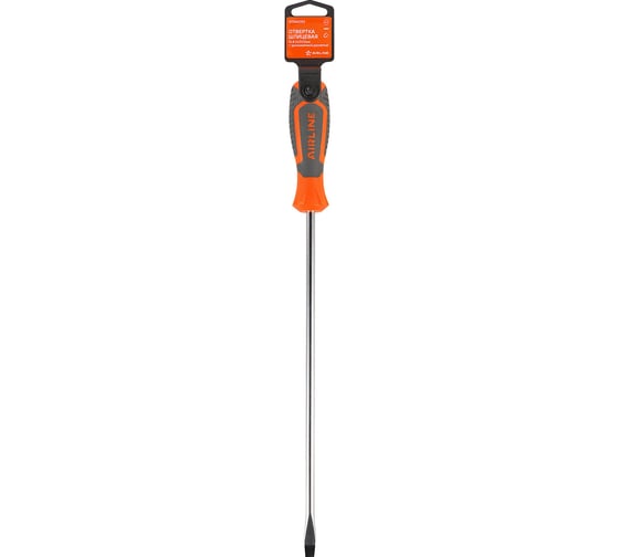 Изображение товара Шлицевая отвертка Airline SL8.0x300мм, магнитный наконечник, пласт.подвес ATAW083