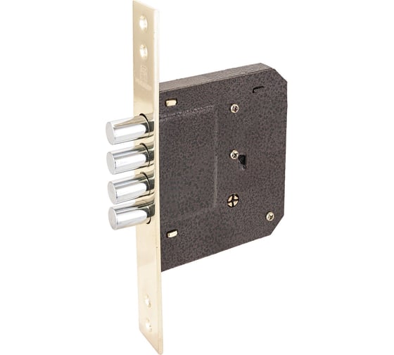 Изображение товара Врезной замок Аллюр без ручки 189-4 латунь крестовой ключ 1 090