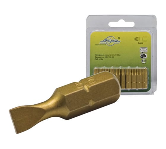 Изображение товара Шлицевой бит Aist 3.0 мм 1/4" 10 шт. 1162530S10 00-00012918