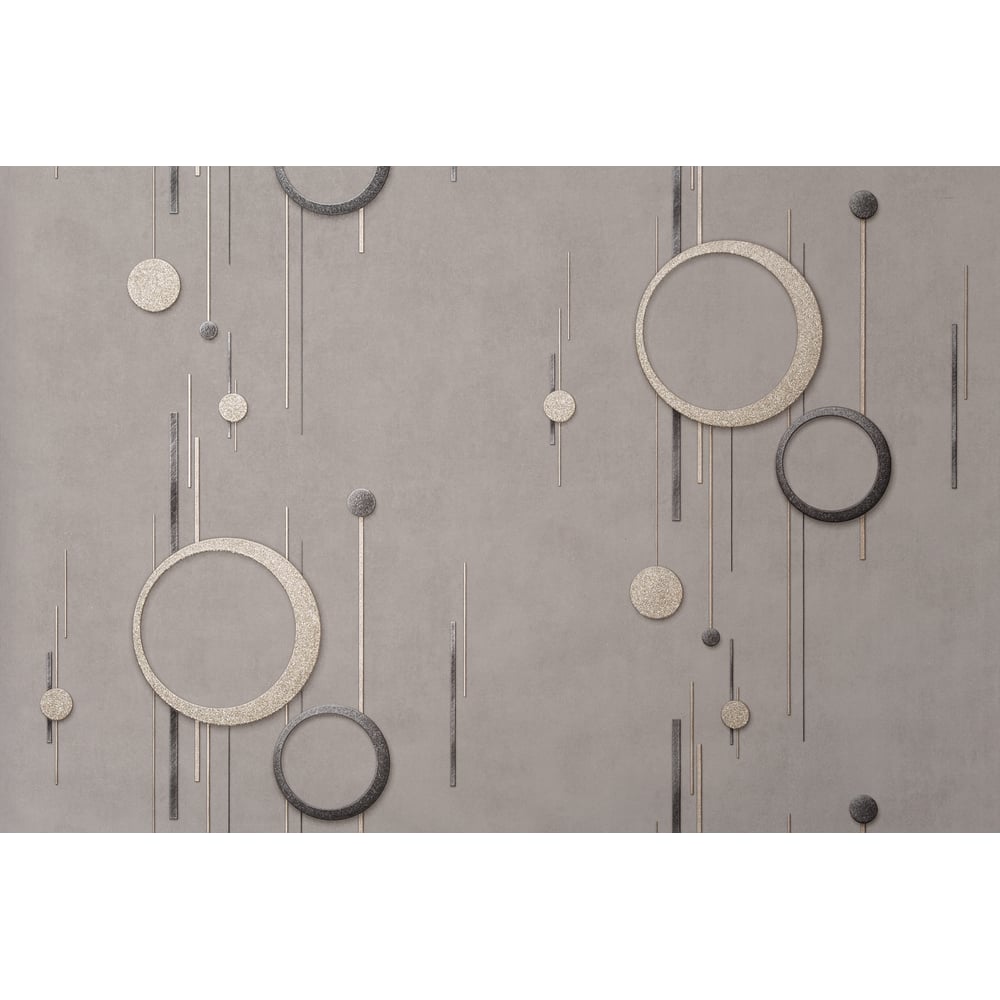 Изображение товара Обои виниловые DOMINGO Спектр 10мх1,06м в кружевном рисунке кофейного цвета