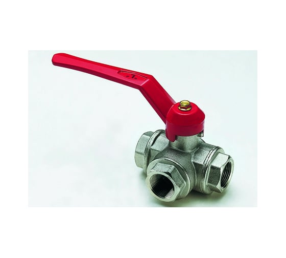 Изображение товара Шаровой кран Tiemme 3/4" трехходовой Т-порт 2950053 2950053/3996T2805