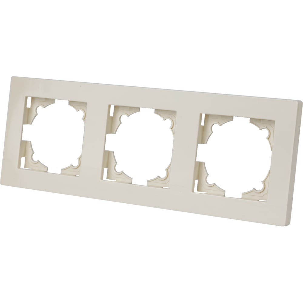 Изображение товара Рамка 3-х постовая TDM ELECTRIC Сенеж IP20 слоновая кость