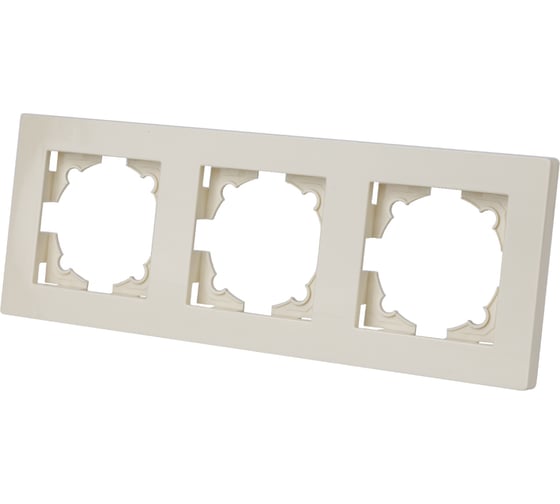 Изображение товара Рамка 3-х постовая TDM ELECTRIC слоновая кость "сенеж" SQ1816-0156