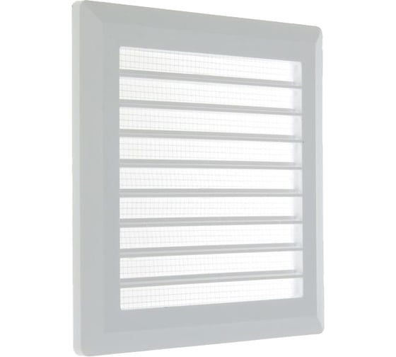 Изображение товара Разъемная решетка с москитной сеткой TDM ELECTRIC прямые жалюзи 175х175 мм белая SQ1807-0019