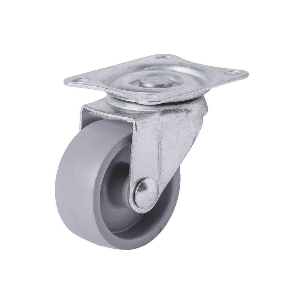 Изображение товара Колеса мебельные Larvij 4 шт. LWP-40GYx4 хром/серый