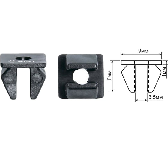 Изображение товара Клипса крепления обшивки Aist 67343001 00-00011340