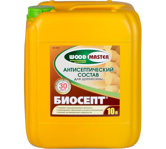 Изображение товара Антисептический состав Woodmaster Биосепт Ультра 10 л 1 710