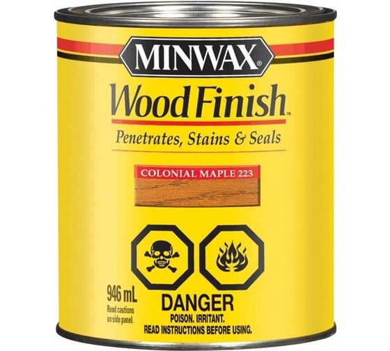 Изображение товара Морилка Minwax WF 223 Колониальный клен 946 мл 70005