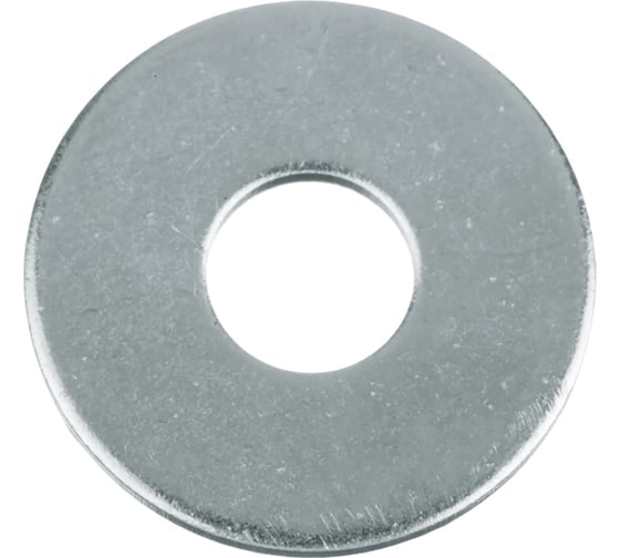 Изображение товара Оцинкованная кузовная шайба Стройбат DIN 9021 8 мм 100 шт. 2633107 005631