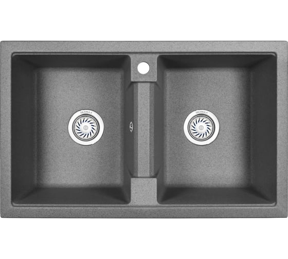 Изображение товара Кухонная мойка Granula GR-8101 кварцевая графит