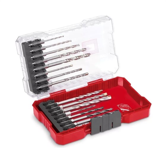 Изображение товара Набор сверл 16 шт, металл-дерево-камень, с 6-гранным хвостовиком, m-case Einhell 108953