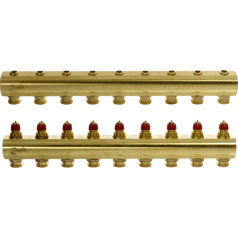 фото Коллекторы danfoss fhf-9 для 9 контуров 088u0509