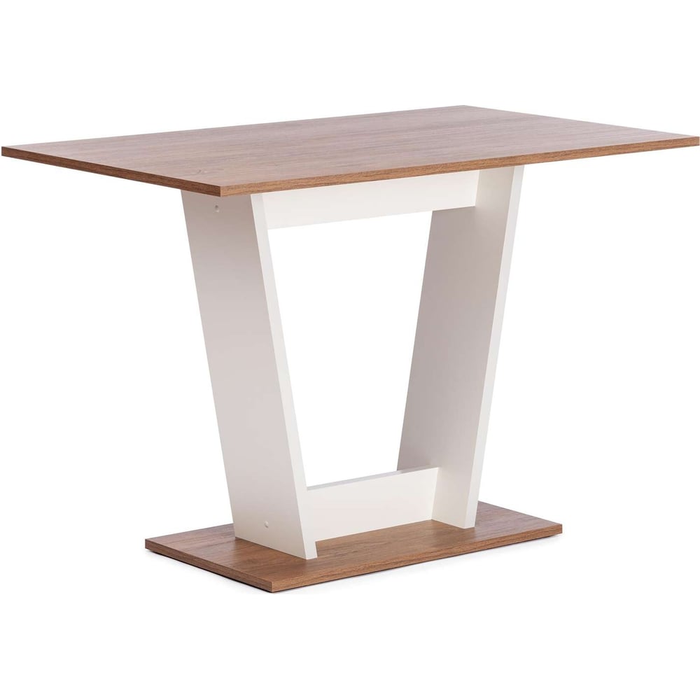 Изображение товара Стол Tetchair Tibi L из ЛДСП 1100х686х750 мм дуб канзас/пепел