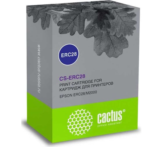 Изображение товара Матричный картридж Cactus CS-ERC28 фиолетовый, для epson erc28/m2000 476936