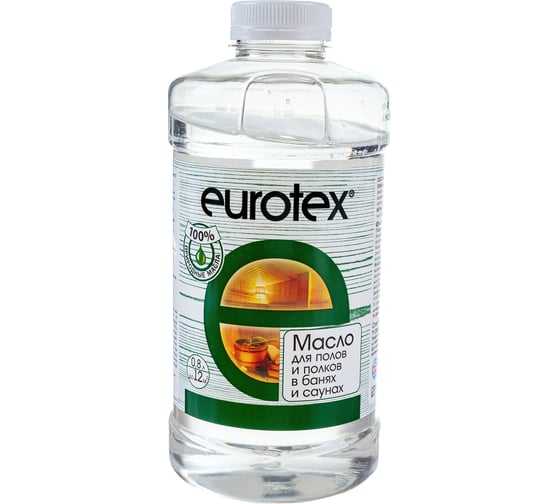 Изображение товара Для полов и полков в банях и саунах Eurotex 0.8 л 6 135077
