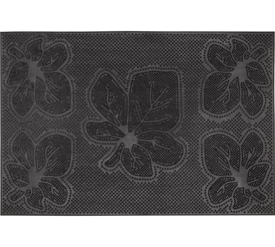 Изображение товара Придверный резиновый коврик ComeForte PIN MAT 45x75см «КЛЁН» PM-032