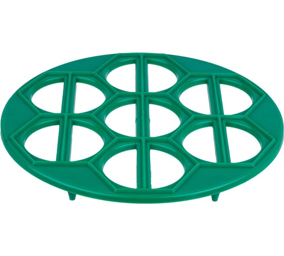 Изображение товара Варенница Dollex форма для вареников на 14, 25 см, зеленая VRN-14G