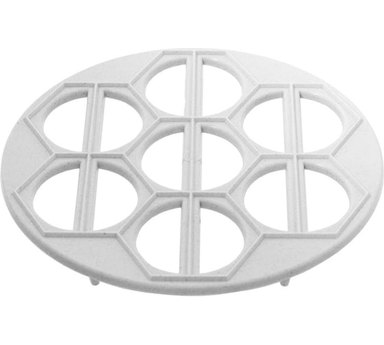 Изображение товара Варенница Dollex форма для вареников на 14, 25 см, белая VRN-14W