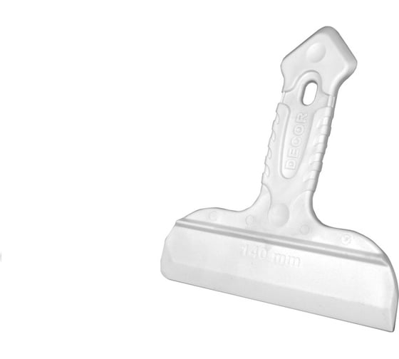 Изображение товара Шпатель DECOR двусторонний 140 мм резин.ручка 308-1140 11613169