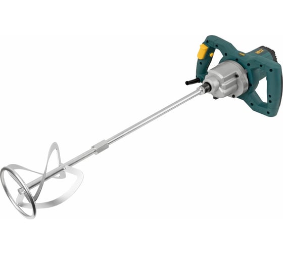 Изображение товара Миксер FIT 1000 Вт, 0-1100 об/мин, 30 Нм, 90 л, металлический корпус, БС щеток 80037