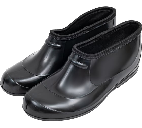 Изображение товара Галоши садовые фирма СТЕП ПВХ утеплённые Step, черный, 37 00-00000233