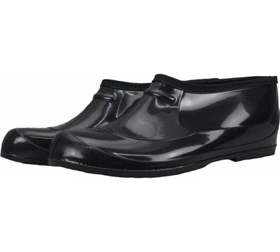 Изображение товара Галоши садовые фирма СТЕП ПВХ утеплённые Step, черный, 45 00-00000241