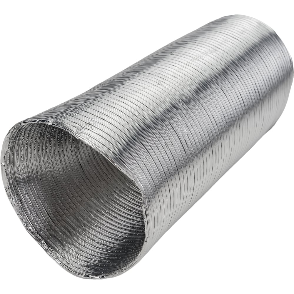 Гофрированный алюминиевый воздуховод TDM воздуховод гофрированный алювент d 160 мм раздвижной до 3 м алюминиевый