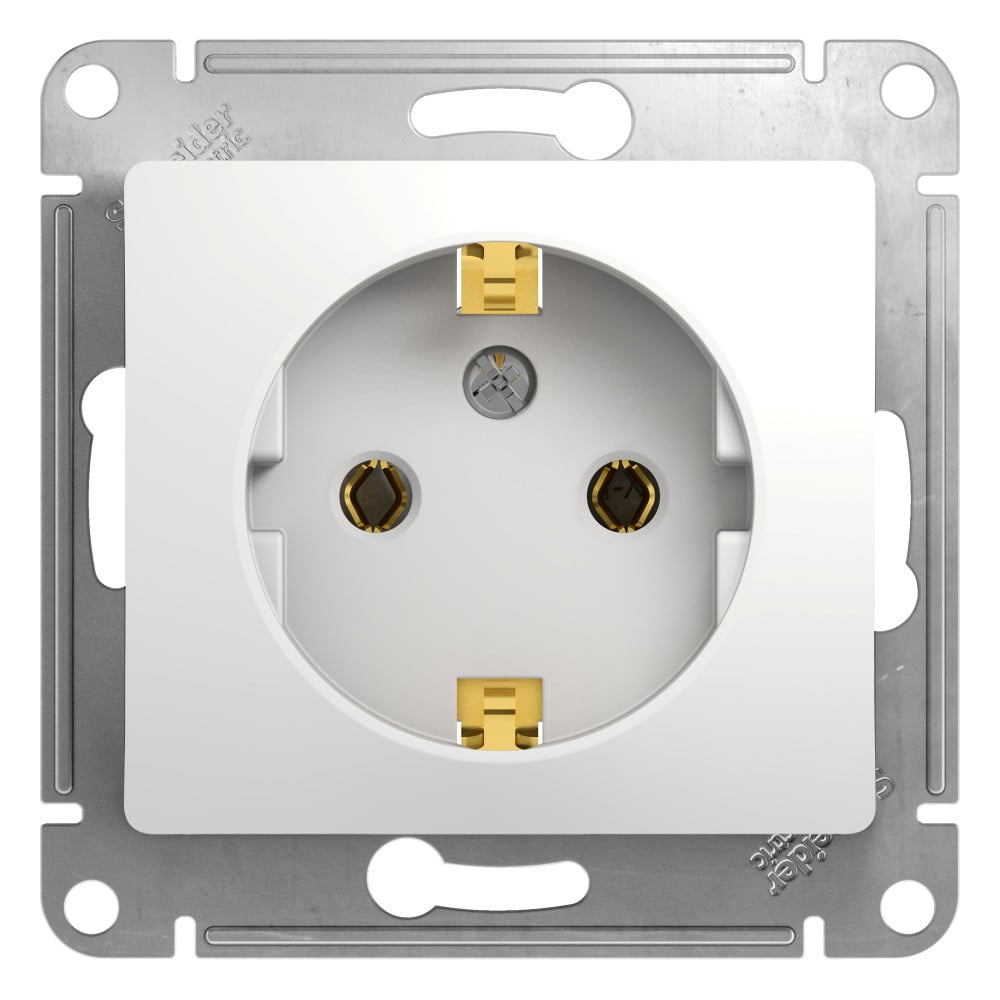 Одноместный механизм розетки Systeme Electric GLOSSA GSL000143