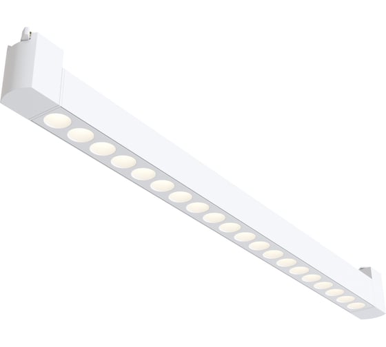 Изображение товара Трековый светильник MAYTONI points rot 20w led белый алюминий и пластик TR010-1-20W3K-M-W