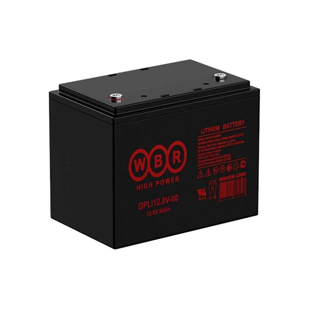 Изображение товара Аккумуляторная литиевая батарея GPLi12.8V-80 12.8В 80Ач WBR