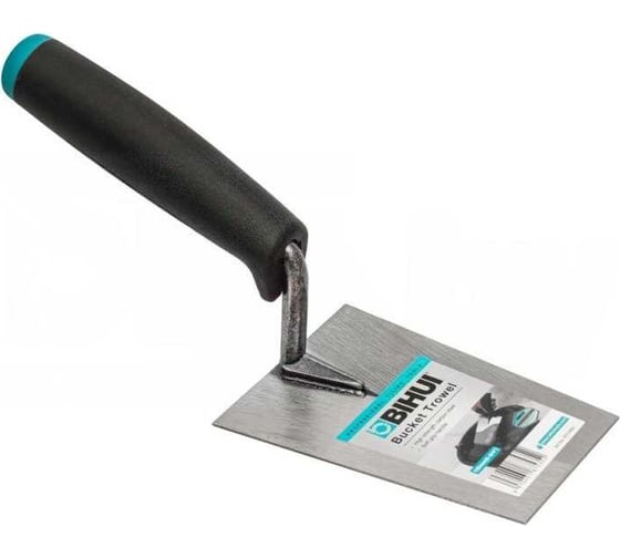 Изображение товара Кельма каменщика BIHUI мастерок, четырехугольная 120мм, BTCHB4