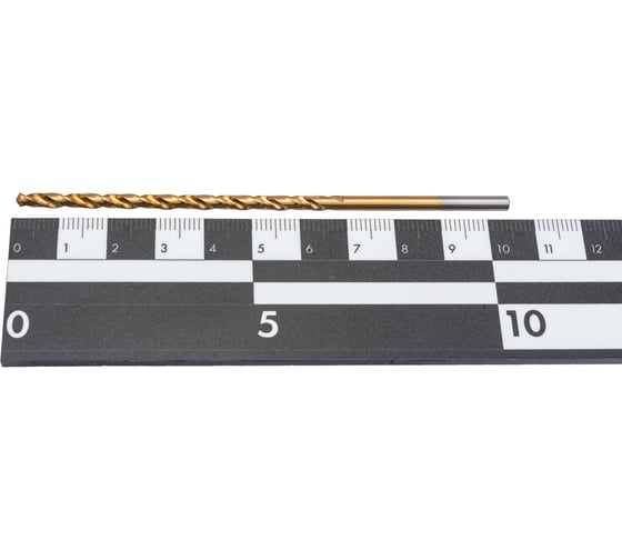 Изображение товара Сверло ООО "ТМТ ГРУПП" цилиндрический хвостовик дл. 3.3 кл.А1 Р9 н/тит 55273