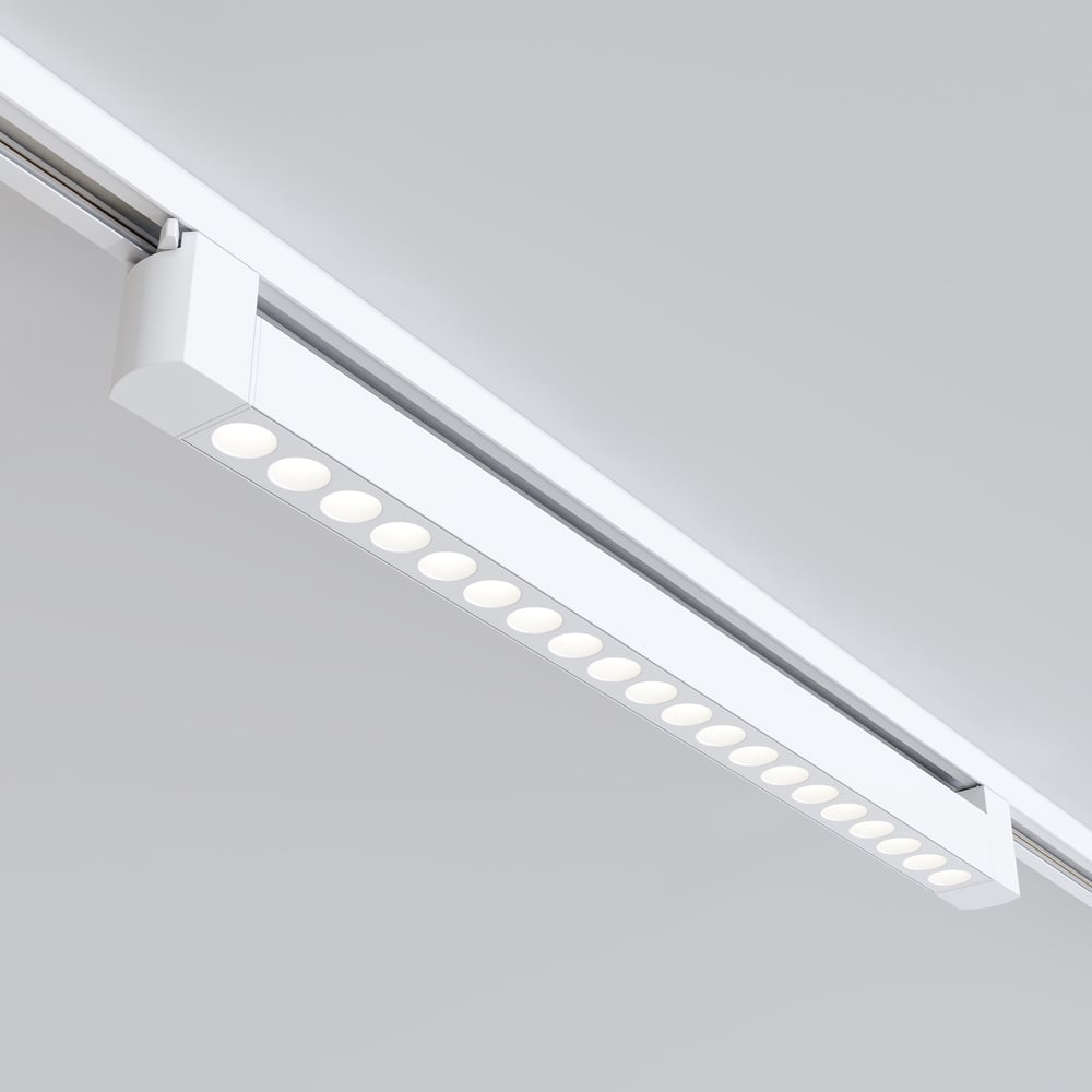 Изображение товара Трековый светильник MAYTONI Points Rot 20W LED белый алюминий