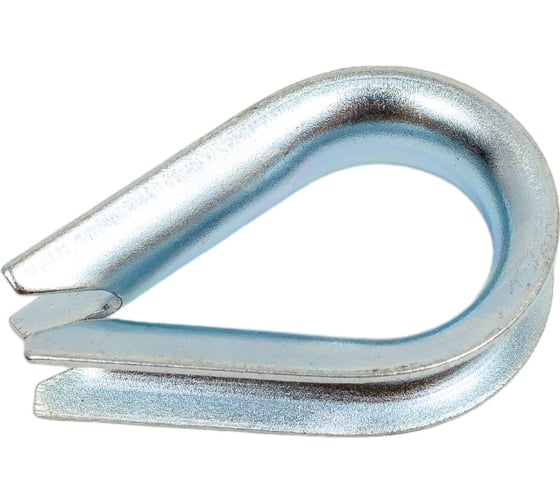 Изображение товара Коуш для стальных канатов КРЕП-КОМП DIN 6899 м8 4шт кск8мф