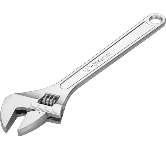 Изображение товара Разводной гаечный ключ REKON R762 длина 12" максимальный захват губок 35 мм 054012