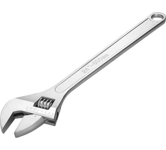 Изображение товара Разводной гаечный ключ REKON R774 длина 24" максимальный захват губок 60 мм 054024