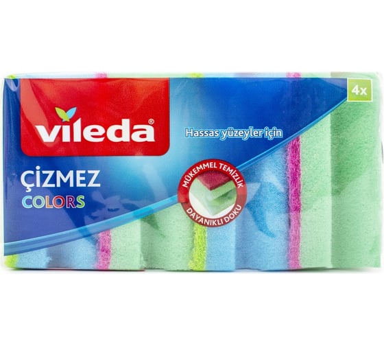 Изображение товара Губка Vileda колорс 4 шт 169750