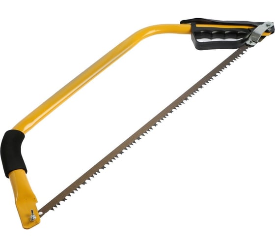 Изображение товара Лучковая пила ТУНДРА волчий зуб для быстрого пила по сухой и мокрой древесине, 600 мм 9197352