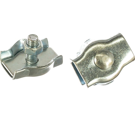 Изображение товара Зажим троса ГОСКРЕП SIMPLEX 8 мм, 2 шт. 7-0011290