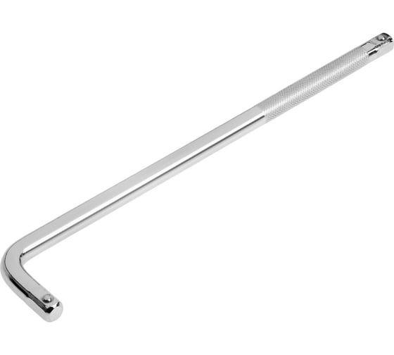 Изображение товара Вороток ТУНДРА Г-образный, CrV, квадрат 1/2", 330x75 мм 9573051