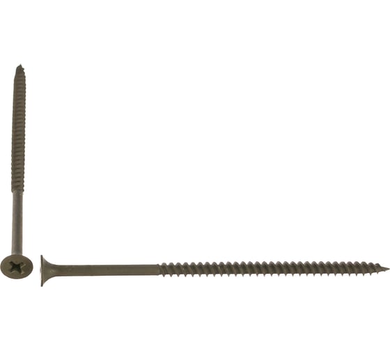 Изображение товара Саморез КРЕП-КОМП черный универсал 4,8х89 100шт чм8948ф